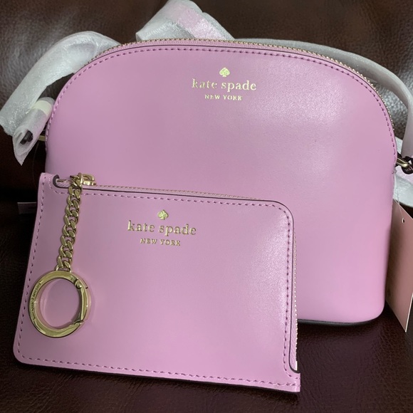 ‼️SOLD‼️2PCS Set KATE SPADE♠️Dome Crossbody with Zip Card - Picture 8 of 10